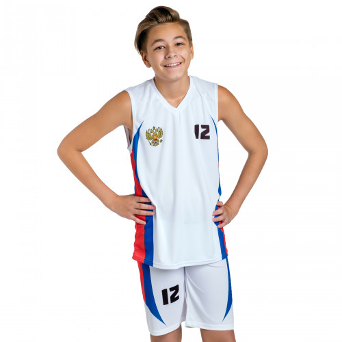 Форма волейбольная детская без рукава с V-вырезом