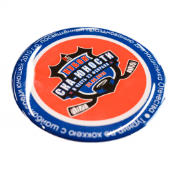 Наклейка полимерная, круглая