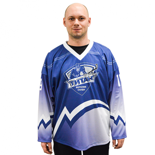 Хоккейный свитер болельщика с полной запечаткой