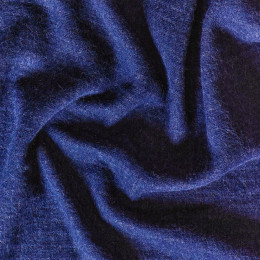 Плед Devika, синий с бежевым