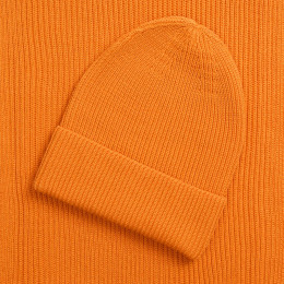 Шапка Nobilis Mono, оранжевая (абрикос)