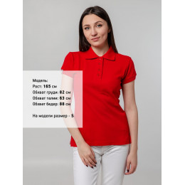Рубашка поло женская Virma Premium Lady, красная