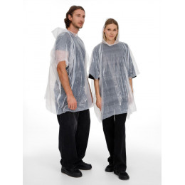 Дождевик в круглом футляре Nimbus, красный