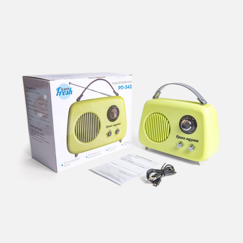 Радиоприемник «Fresh РП-343», зеленый