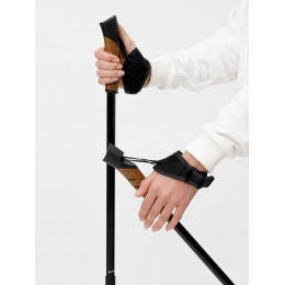 Палки для скандинавской ходьбы Trekk, черные