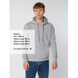 Толстовка с капюшоном Unit Kirenga Heavy, серый меланж