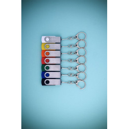 Флешка Twist, синяя, 16 Гб