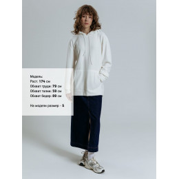 Худи унисекс Prima Vista, белое