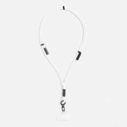 Кабель-ланьярд energyFlex Power Delivery 60 Вт, белый