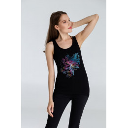 Майка женская Vibrance, черная