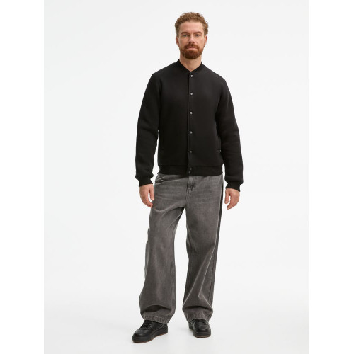 Бомбер унисекс AtmosWear, черный