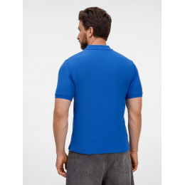 Рубашка поло унисекс Upswing, ярко-синяя