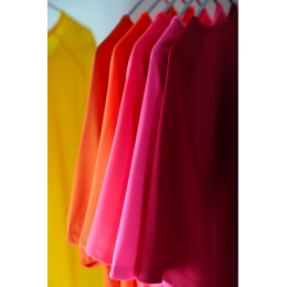 Футболка унисекс Sporty 140, розовый неон