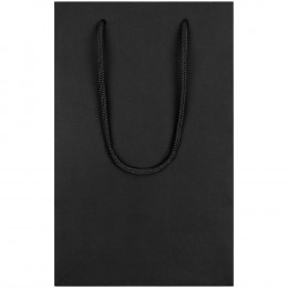 Пакет бумажный Waski S, черный
