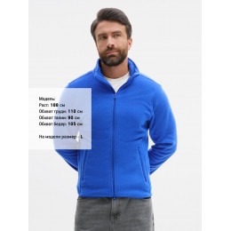 Куртка флисовая унисекс Ben Mac, синяя