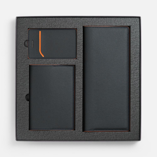 Набор Multimo Simple, черный с оранжевым