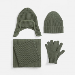 Перчатки Catch Match, зеленые (полынь)