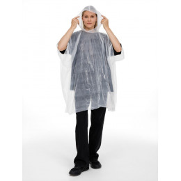 Дождевик в круглом футляре Nimbus, красный