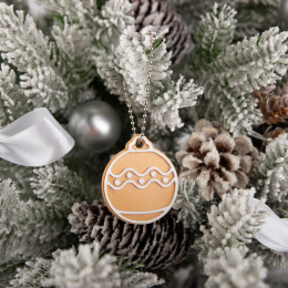 Мини-подвеска «Пряник», 3D-печать на заказ, шарик