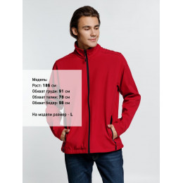 Куртка софтшелл мужская Race Men красная