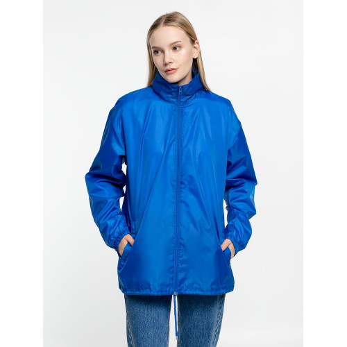 Ветровка унисекс Shift, ярко-синяя