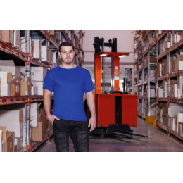 Футболка унисекс T-Bolka 180, желтая