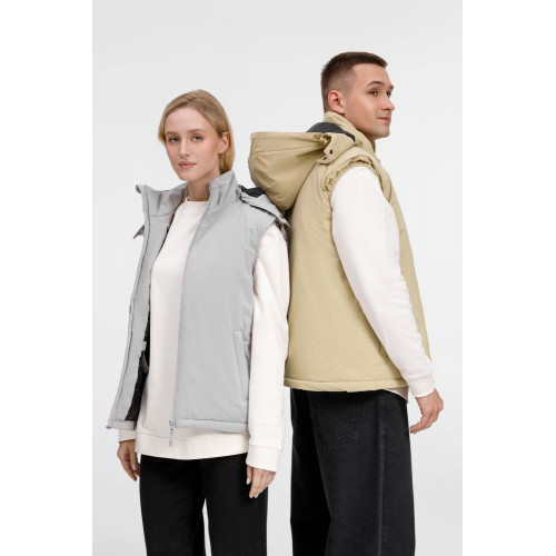 Жилет унисекс Sfera, светло-серый