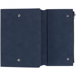 Ежедневник Grace на заказ, недатированный, темно-синий