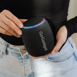 Водонепроницаемая колонка с подсветкой CityWave Pro, черная