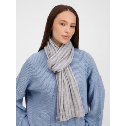 Шарф Metelitsa, серебристо-серый меланж
