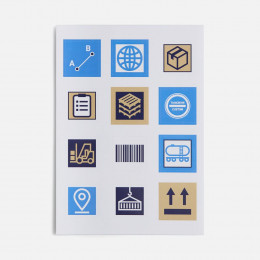 Стикерпак бумажный Industry, логистика