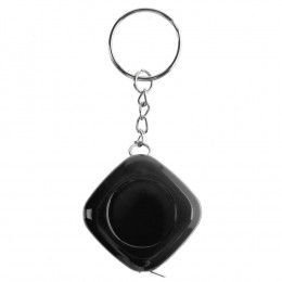 Брелок с рулеткой Metric, черный