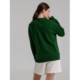 Свитшот унисекс King, темно-зеленый