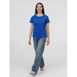 Футболка женская E150, ярко-синяя