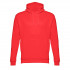 Толстовка мужская с капюшоном PHOENIX, красный, XS, 50% хлопок, 50 полиэстер, плотность 320 г/м2