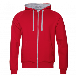 Толстовка мужская STAN с капюшоном на молнии футер без начёса 260, 61