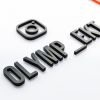 Табличка двухслойная, материал: акрил 10х30, толщина 3 мм