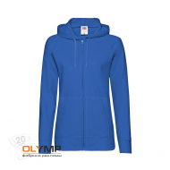 Толстовка без начеса "Ladies Lightweight Hooded Sweat"